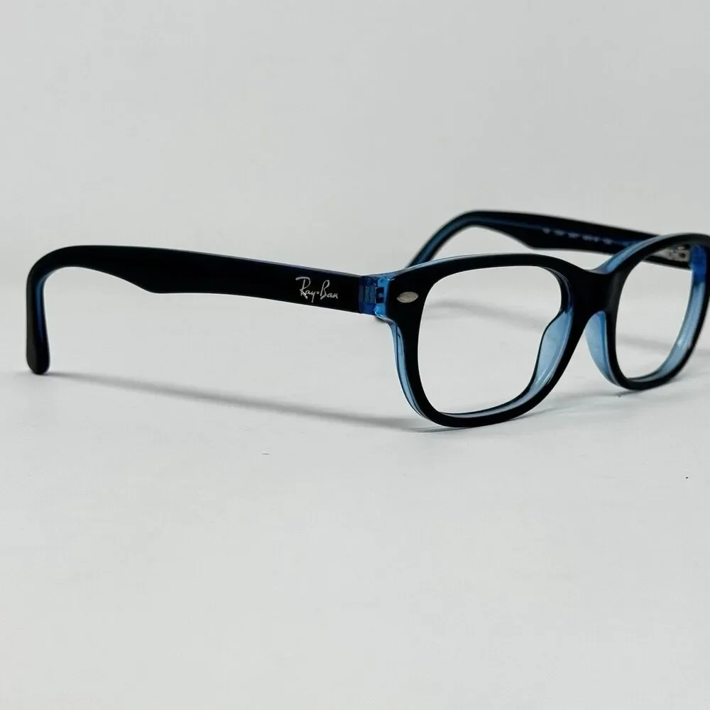 Ray-Ban RB1555 3667 Blue Eyeglass Frames Kids 48-16-130 Authentic